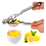 Espremedor De Limão Laranja Suco Frutas Manual Aço Inox