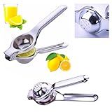 Espremedor De Limão Profissional Em Aço Inoxidável Resistente Fácil De Limpar E Ideal Para Sucos Frescos E Receitas Gourmet