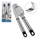 Espremedor E Amassador De Alhos Robusto De Aço Inox Cozinha
