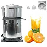 Espremedor Extrator Profissional Premium Industrial Em Inox Anti Respingo Suco De Laranja E Frutas 500W Bivolt Super Turbo Silencioso