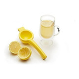 Espremedor Luxo Manual Aço Inox Esmaltado De Laranja Limão