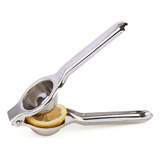 Espremedor Manual Luxo Aço Inox De Laranja Limão 20 Cm