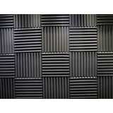 Espuma Acústica Kit C 10 Placas 50cm X 50cm X 2cm Flat