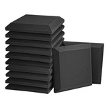 Espuma Acústica Kit C 100 Placas 50x50x2cm Lisa Antichamas 