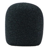 Espuma Colorida Pop Filter Protetora Para Globo De Microfone Cor Preto