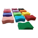 Espuma De Banho Cores 60x50x4cm 05 Placas Kit 02