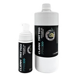 Espuma De Limpeza Clean 1lt 150ml Pump Tattoo Tatuagem