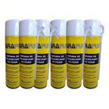 Espuma Expansiva Poliuretano 480g Fixação Esquadrias Kit 6