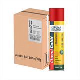 Espuma Expansiva Poliuretano Cola Sela Isola 500ml Kit 6un