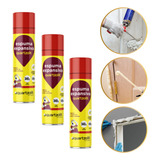 Espuma Expansiva Quartzolit 500ml 340g Caixa Com 3 Unidades