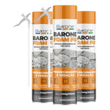 Espuma Expansiva Universal Kit 3 Un Obras Janela Uso Geral