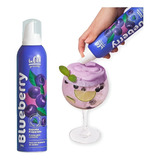 Espuma Para Drinks Em Spray Sabor Blueberry Begin 200grs