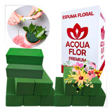 Espuma Para Flores E Plantas Esponja Tijolo P Arranjos 12un