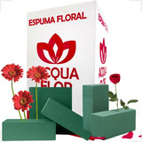 Espuma Para Flores E Plantas Esponja Tijolo P Arranjos 6 Un