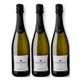 Espumante Argentino Nocturno Brut 750 Ml Kit 3 Un