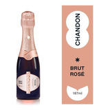 Espumante Brasileiro Rosé Brut Chandon Baby Chardonnay Serra Gaúcha Garrafa 187ml