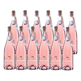 Espumante Casa Perini Moscatel Aquarela Rose Kit 12 Un 750ml