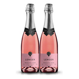 Espumante Moscatel Rosé Casa Lenger 750ml 2 Garrafas