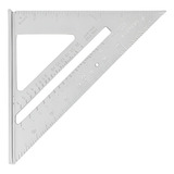Esquadro Alumínio Speed Square Triangular 7 Pol Profissional