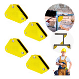 Esquadro Magnético Para Solda 5kg Soldador Serralheiro 4 Un