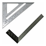 Esquadro Triangular Profissional Em Alumínio 7 Polegadas