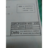 Esquema Amplificador Delta Mod 2315
