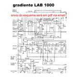 Esquema Amplificador Gradiente Lab 1000 Lab1000