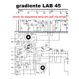 Esquema Amplificador Gradiente Lab 45 Lab95 M 45 Via Email