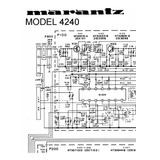 Esquema Amplificador Marantz Model 4240 Em Pdf