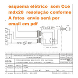 Esquema Cce Som Md X20 Mdx20 Resolução Conf A Foto Pdf