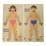 Esquema Corporal Brinquedo Educativo Didatico Jott Play
