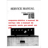 Esquema E Serviço Amplificador Sansui Au7900 Au 7900 Em Pdf