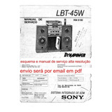 Esquema E Serviço Sony Lbt45w Lbt