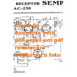 Esquema Eletrico E Cordinha Semp Ac250 Ac 250 Em Pdf Via Ema