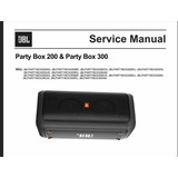 Esquema Elétrico Manual Serviço Jbl Partybox