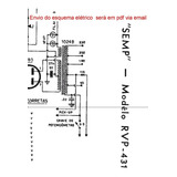 Esquema Eletrico Radio Semp Rvp431 Rvp 431 Rv P431 Em Pdf