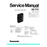 Esquema Gravador Panasonic Rq V52 Rqv52