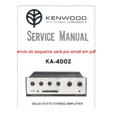 Esquema Kenwood Ka4002 Ka 4002 Em