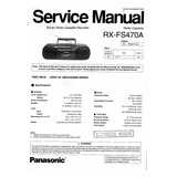 Esquema Panasonic Rx Fs470a Rxfs470a Em Pdf Via Email