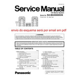 Esquema Panasonic Sa Max8000 Samax8000 Em Pdf Via Email
