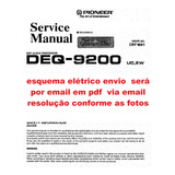 Esquema Pioneer Deq9200 Deq 9200 De Q92000 Via Email Em Pdf