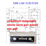 Esquema Radio H Buster Hbr1100 Hb R1100 Hbr 1100 Via Email