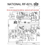 Esquema Radio National Panasonic Rf621 Rf 621 Via Email