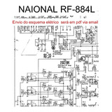 Esquema Radio National Panasonic Rf884l Rf
