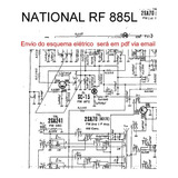 Esquema Radio National Panasonic Rf885 Rf 885 Via Email