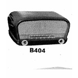 Esquema Radio Philco B 404 B404