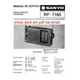 Esquema Radio Sanyo Rp7160 Rp 7160