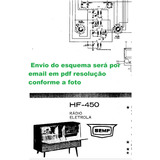 Esquema Radio Semp Hf450 Hf 450 Envio Por Email Em Pdf