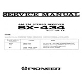 Esquema Receiver Pioneer Sx434 Sx 434 Em Pdf Via Email