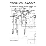 Esquema Receiver Technics Sa5047 Sa 5047